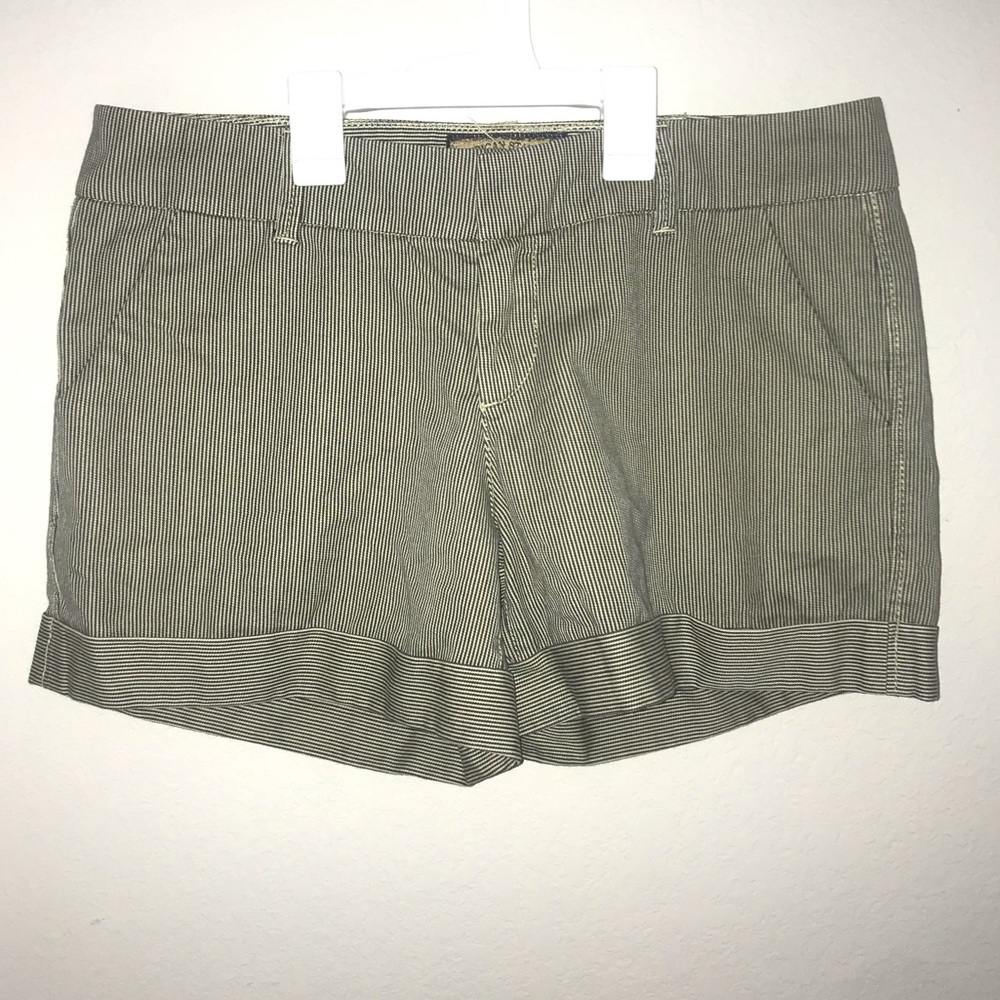Striped green Shorts